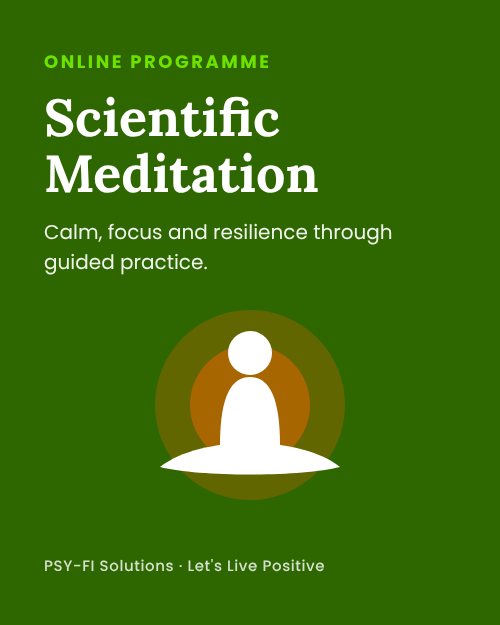Scientific Meditation online programme